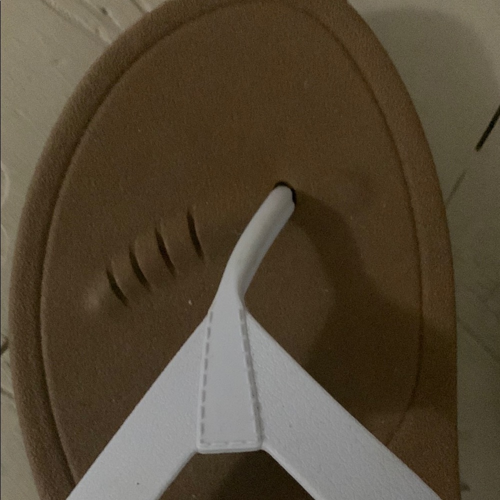 Okabashi White and Brown Sandals - Picture 5 of 5